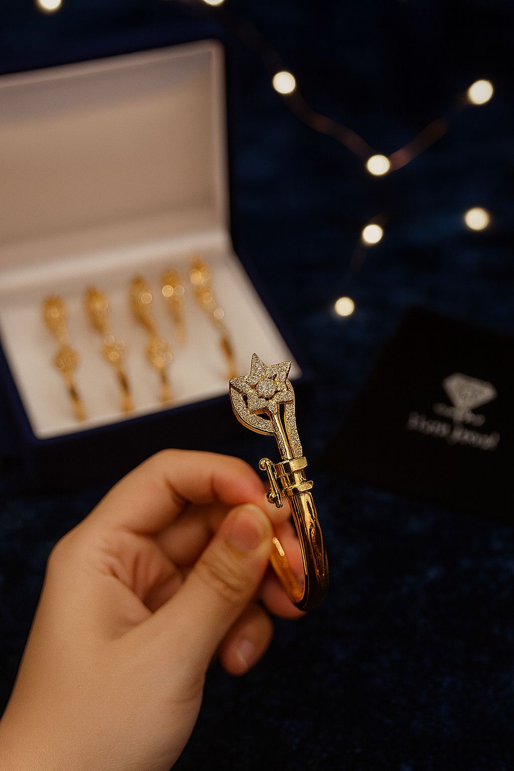 Gold plated braclet