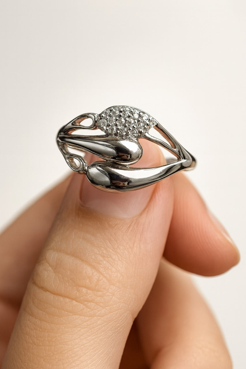 Graceful Silver Ring