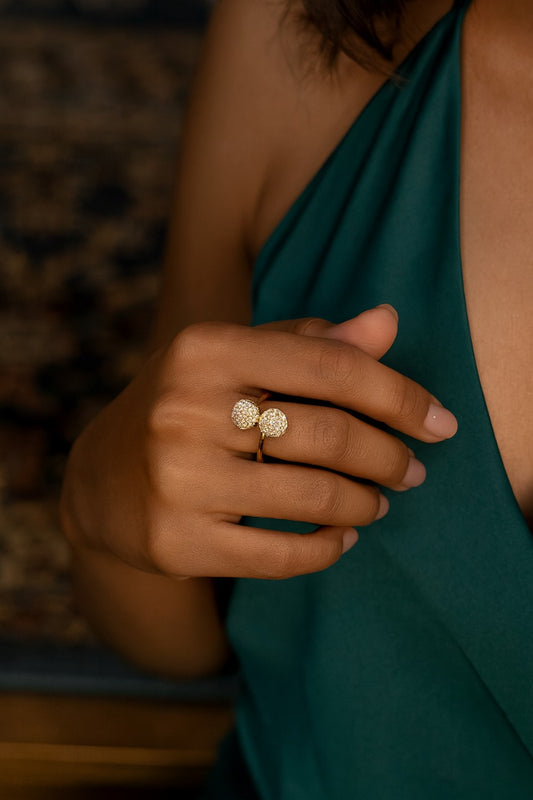 Dual Dome Ring