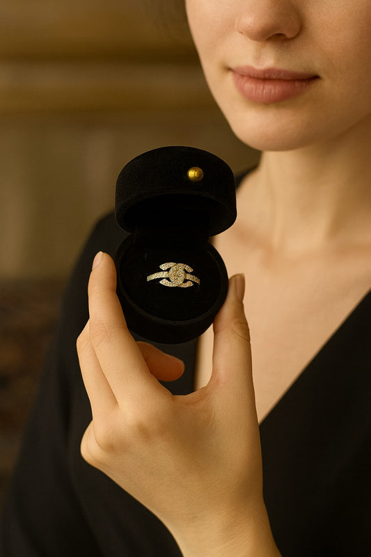 Elegance Crystal Ring